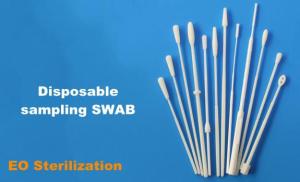 Wholesale foam swabs: Disposable Testing Medical Nasopharyngeal Nosal Nynlon Flocked Swabs Collection Nose Swab Stick