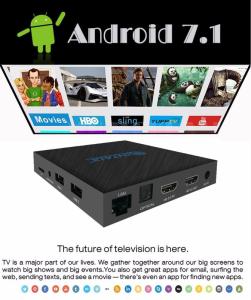 Wholesale 2gb android tv box: Amlogic T962E ANDROID7.1 TV BOX Quad Core 2gb Ram 16gb Rom QINTAIX Q96 UHD Media Player