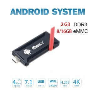 Wholesale digital signage player: QINTAIX Android Media Player with Digital Signage Software Android Box R33 Quad Core 2gb 16gb