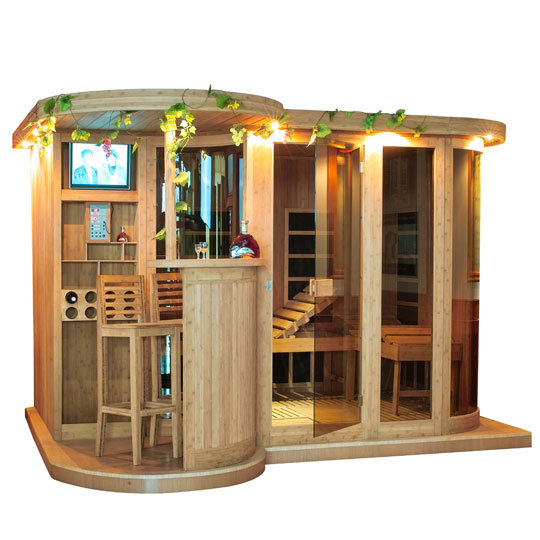 Luxury Infrared Sauna Hourse(id:5722995) Product details - View Luxury