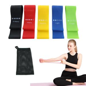 Wholesale elastic band: Private Label Resistance Loop Bands Leg Exercise Bands Elastic Fitness Bands Set