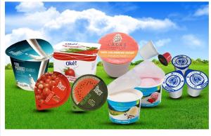 Wholesale yogurt: 8011 PS Lacquered Aluminium Foil for Yogurt Lids