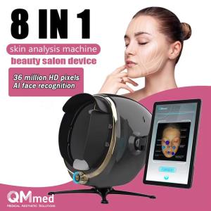 Wholesale 3d image: Professional 2024 Portable 3D Skin Analysis Machine Facial UV LCD Wifi Skin Lamp Scan Skin Analyzer