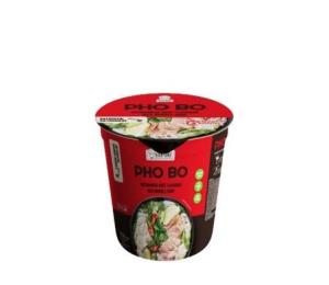 Wholesale bowl cup noodle: Vietnamese Beef Flavored Rice Noodle Soup - Pho Bo