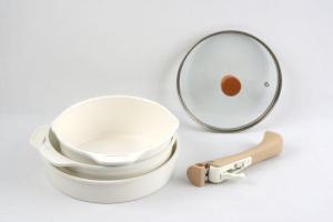 Wholesale wool stick: SafeClick Pan Set (Detachable Handle Pan)