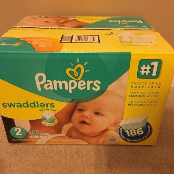 Pampersing Swaddler Baby Diapers Size 2, 186 Count(id:11678269). Buy ...