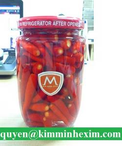 Wholesale red dot: Red Chillies in Jar
