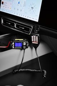 Wholesale extension speaker: QYT Mini Quad Standby Dual Band Vhf Uhf Mobile Radio KT-8900D