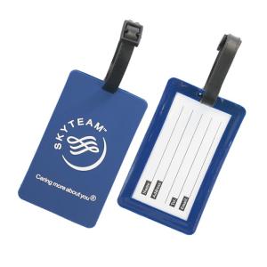 Wholesale luggage tags: Custom Personalized Plastic Name Tags Printed PVC Luggage Tag 2d/3D Rubber PVC Luggage Tag for Gift