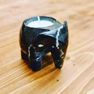 Wholesale home delight: Elephant Marble Tea Light