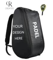 EVA Tennis Racket Backpack , Personalized Pickleball Racquet Bag