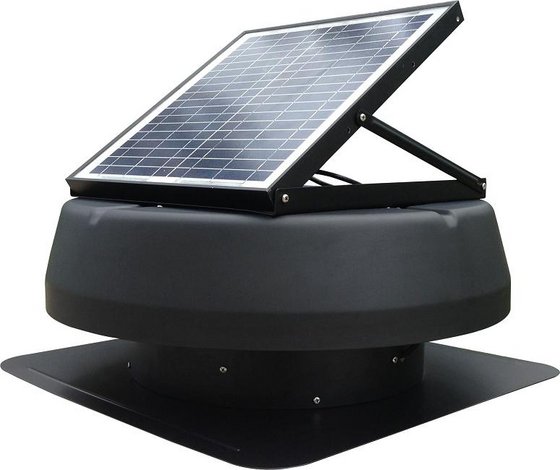 Solar Roof Exhaust Fan(id:9910825). Buy China Round housing cap, Solar ...