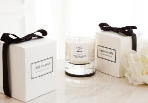Wholesale white candle: Natural Soy Candle - ANGE Perfume Soy Candle/ Fragrance Gifts