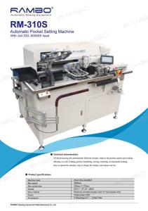 Wholesale and jeans: Automatic Pocket Setting Machine Wholesale and jeans: Automatic Pocket Setting Machine