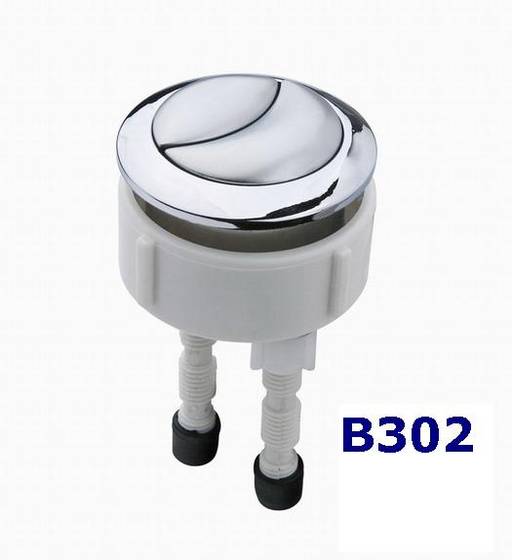 wall mounted toilet flush button