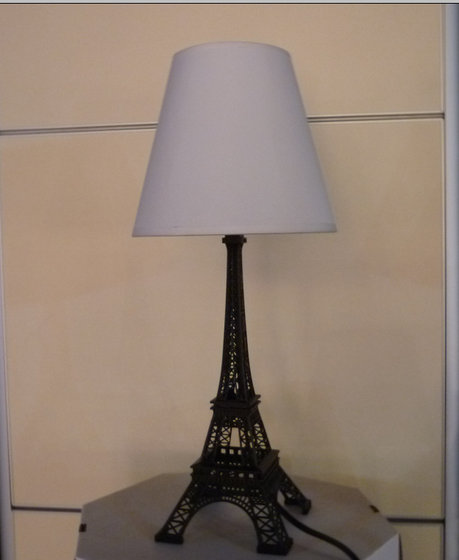 Eiffel Tower Table Lamp On 58, Eiffel Tower Crystal Diamante Silver Floor Led Lamp