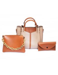 Wholesale closet: Bloom Closet  Skin 3 Pieces Handbag