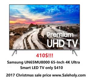 Wholesale Television: Samsung Electronics UN65MU8000 65-Inch 4K Ultra HD Smart LED TV