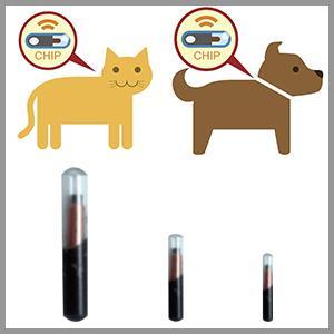Wholesale canned fish: PET Microchip for Animal Identify RFID Injectable Transponder Dog Cat Tag 1.4*8mm ICAR