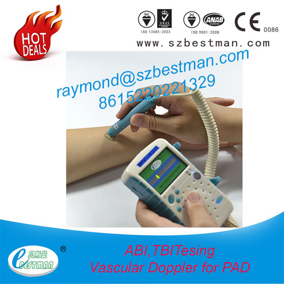 ABI,TBI,PVR Tesing Vascular Doppler for PAD(id:9106941). Buy China