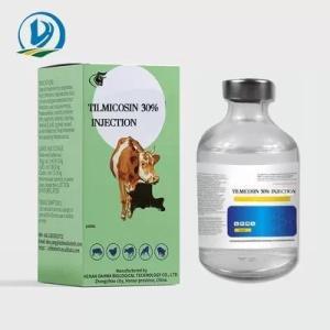 Wholesale medicinal: 30% Tilmicosin Injection Veterinary Medicine Drugs for Sheep Cattle Swine Poultry