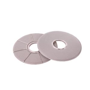Wholesale metallized film: 12inch O.D Metal Fiber Leaf Disc Filter for BOPA Biaxially Stretched Nylon Film