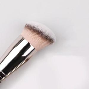 Wholesale makeup foundation: Vegan Hair Angled Foundation Brush OEM      Customized Foundation Brush    OEM/ODM Foundation Brush