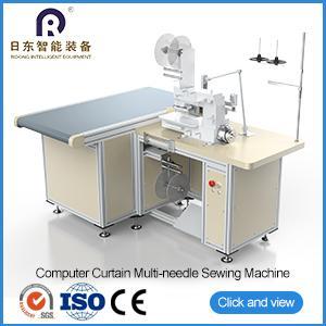 Automatic Curtain Multi-needle Sewing Machine Fabric Lace Equipment Roll Hem Locking Machine