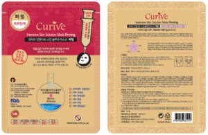 Wholesale sheet mask korea: CURIVE Intensive Skin Solution Mask FIRMING