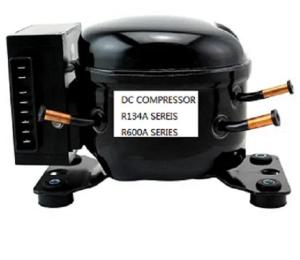 Wholesale electric vibrator: 12V 24V Inverter Compressor DC Car Freezer Fridge Refrigerator R134a R600a Refrigeration Compressor