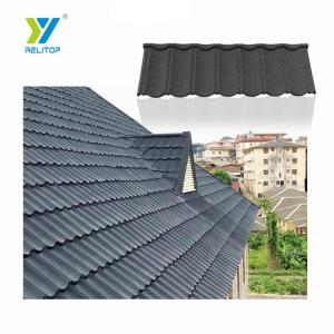 Wholesale roof tiles: Relitop Decorative Building Material Roofing Stone Coated Metal Roof Tiles Roofing Sheet Metal