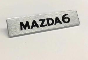 Wholesale car mat: Metallic Badge for Car Mat