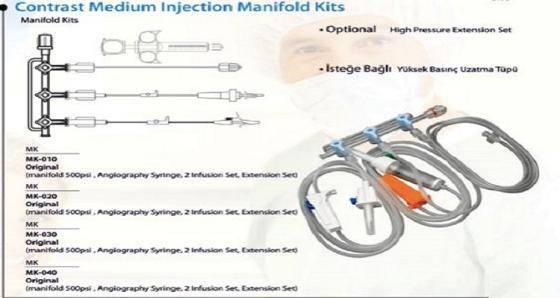 Contrast Medium Injection Manifold Kit