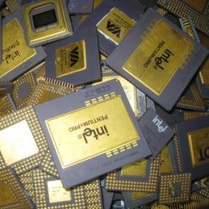 Wholesale ceramic cpu processor scrap: Ceramic CPU Gold Processor Recovery Scrap