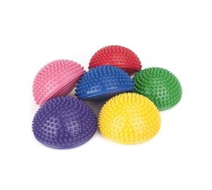 Wholesale yoga shoes: Factory Directly Availability PVC Half Exercise Foot Massage Ball