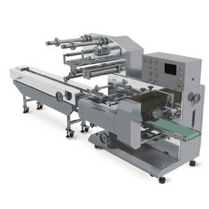 Wholesale cutter machine: Upper Film Roll Type Horizontal Flow Wrapping Machine with Rotary Motion Cutter Jaw (PES-1440R)