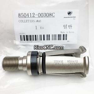 Wholesale Woodworking Machinery Parts: Collet Assembly Doosan DIN 40 Taper 850412-00308C for Claw CMV HC MYNX NM VC Series Machine Tools