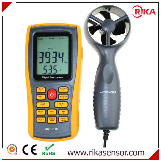 Digital Handheld Rotating Wind Speed Rotary Cup Type Anemometer(id ...