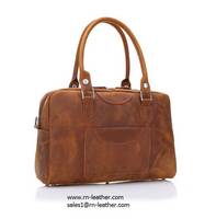 Sell Factory price good quality crazy horse leather tote...