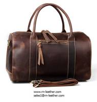 American Style Good Quality Vintage Brown Crazy Horse Leather...