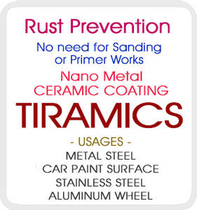 Wholesale anti stick paint: AQuartz Tiramics  Nano Ceramic Clear Coat for Metal and Paint Surface