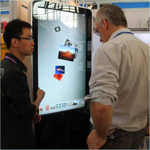 Wholesale interactive kiosks: 42 LCD Interactive Touch Screen Kiosk for Advertising