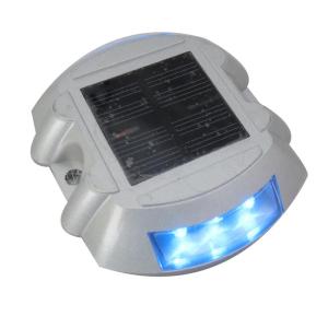 Wholesale solar led lights: Durable Aluminium Road Stud High Brightness Solar Cat Eye 6LED Lights