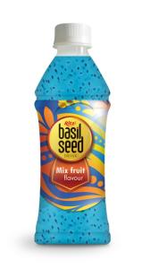 Wholesale original aloe vera drink: 350ml Basil Seed Drink with Mix Fruit Form RITA Beverage