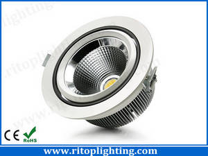 Wholesale led ceiling downlight: 5-30w A Level Recessed Cob LED Downlight