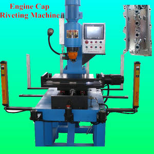 Wholesale radial machine: Engine Cap Riveting Machine JM12C-PLC,CNC Riveting Machine, Radial Riveting Machine