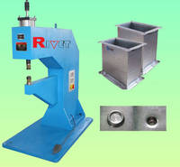 Rivetless Riveting Machine WMZ-8,Ventilation Pipe Riveting Machine, Metal Sheet Forming Machine