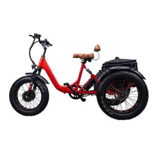 Wholesale cargo tricycle: 48v 350w 3 Wheel Electric Cargo Tricycle with Dual Lithium Battery 48V 7.8Ah