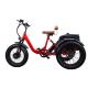 48v 350w 3 Wheel Electric Cargo Tricycle with Dual Lithium Battery 48V 7.8Ah