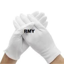 Wholesale fashion coat: RMY 100%cotton Gloves 2